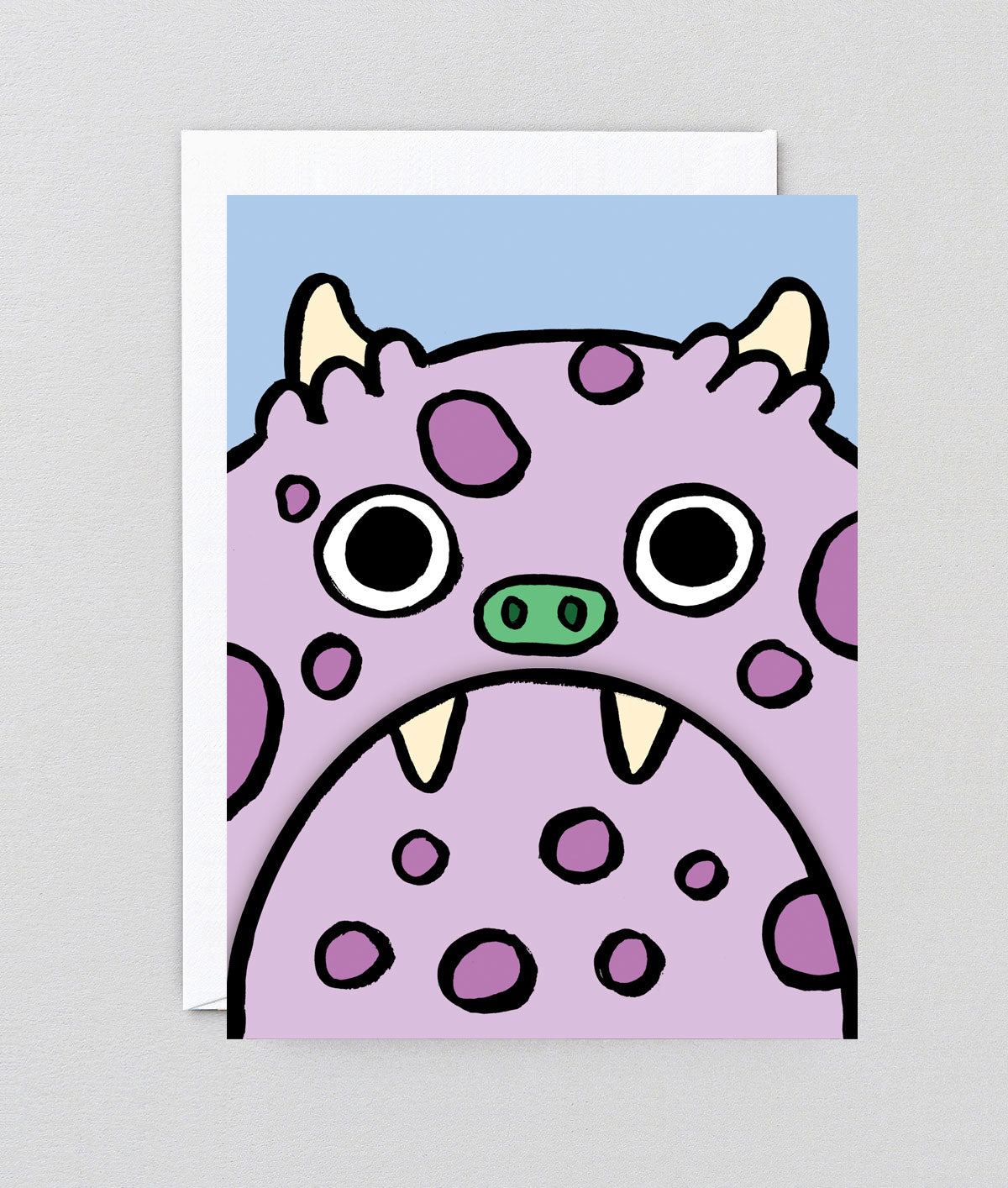 Monster Big Mouth Fold Out Card