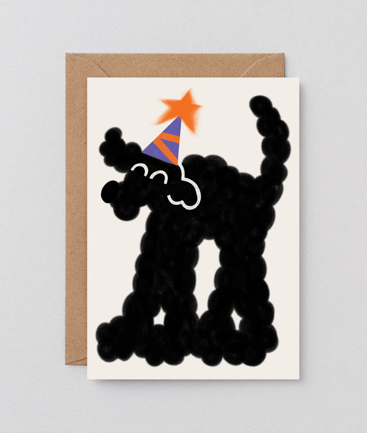 Dog Birthday Embossed Greeting Card