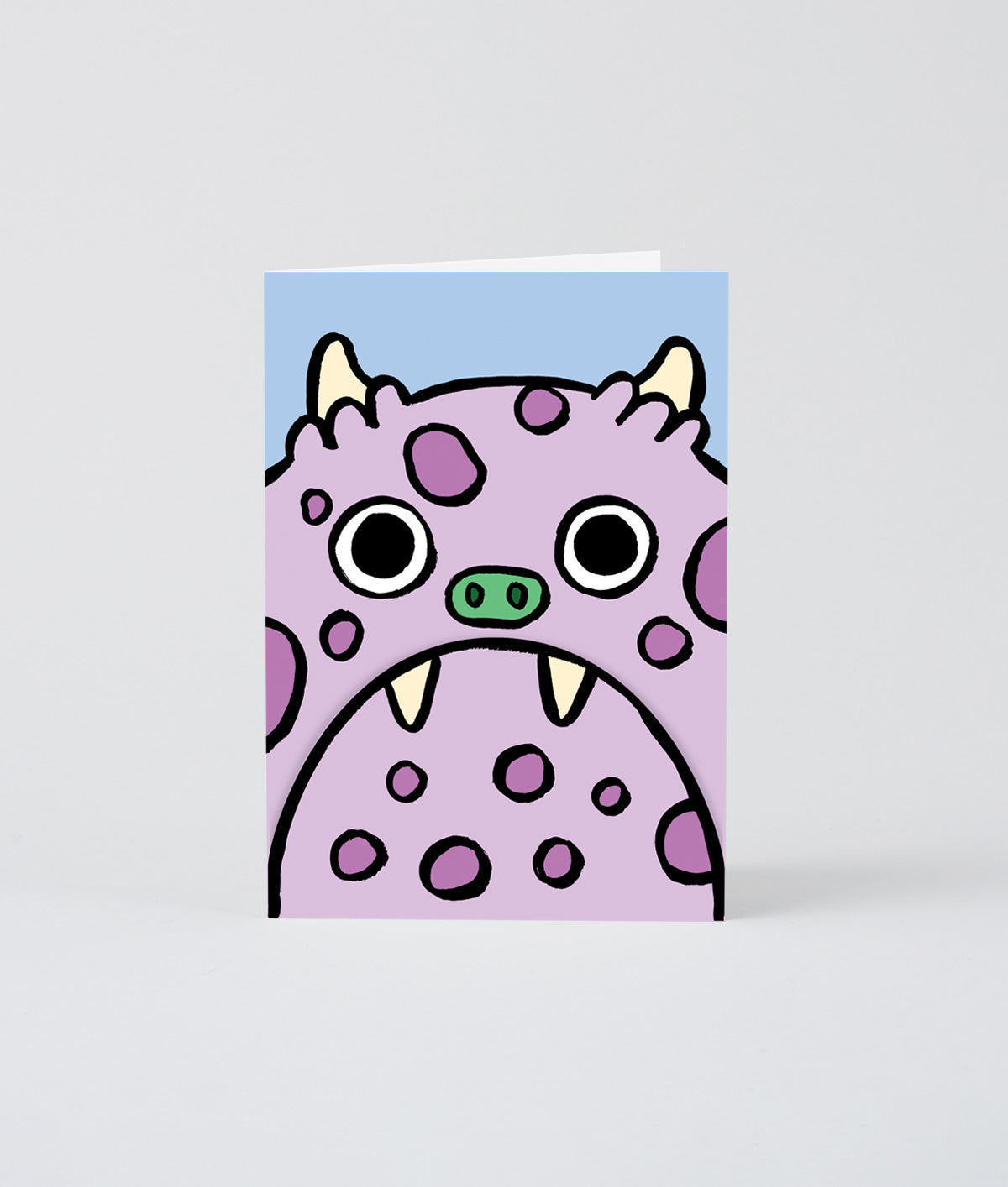 Monster Big Mouth Fold Out Card