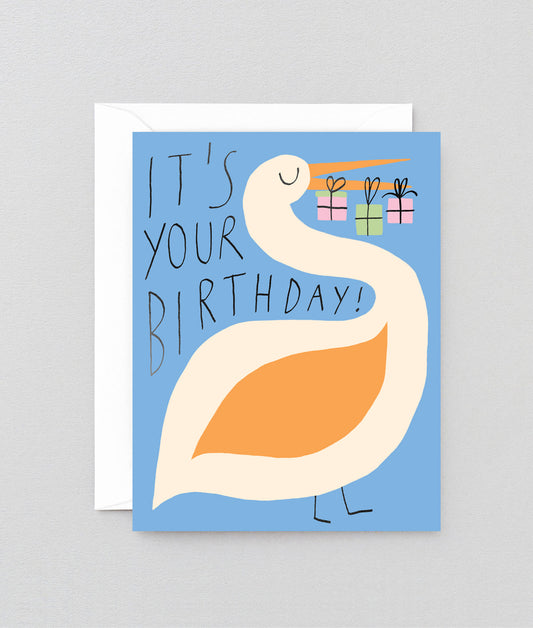 It's Your Birthday Stork Kids Greeting Card