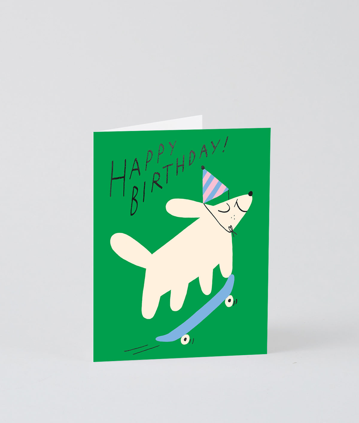 Happy Birthday Skateboard Kids Greeting Card