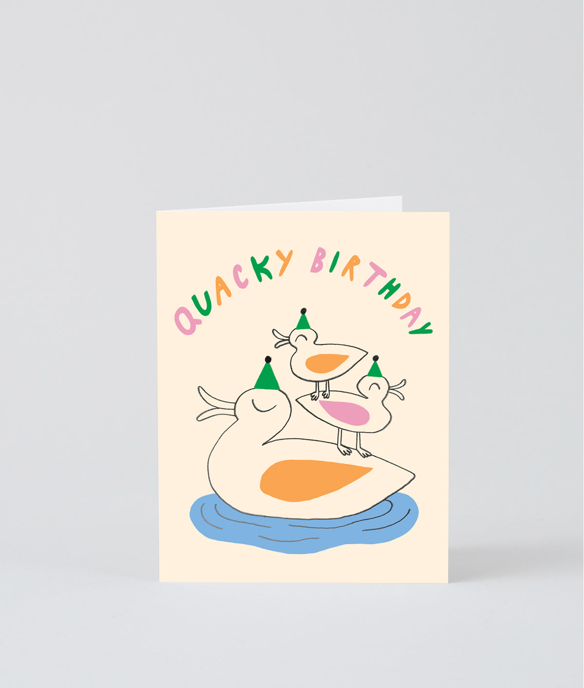 Quacky Birthday Kids Greeting Card