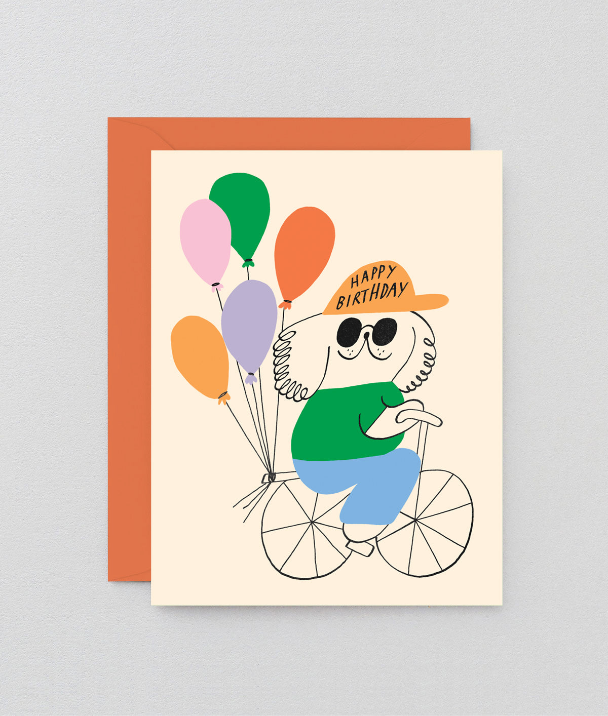 Happy Birthday Cool Dude Kids Greeting Card