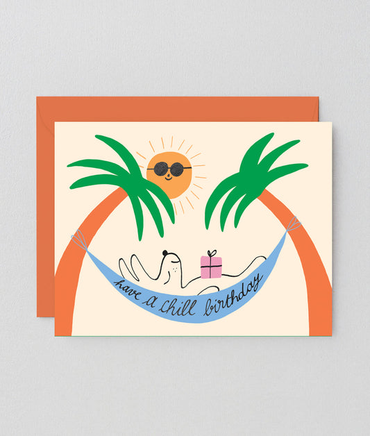 Chill Birthday Kids Greeting Card