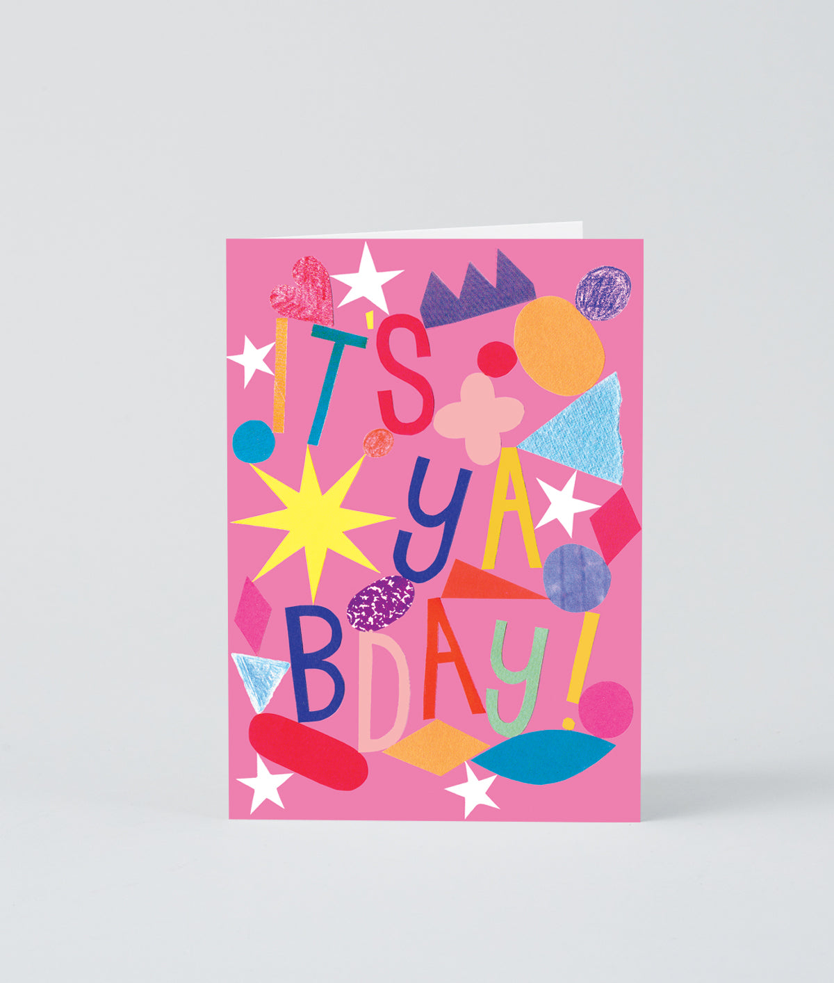 It's Ya Bday Embossed Greetings Card