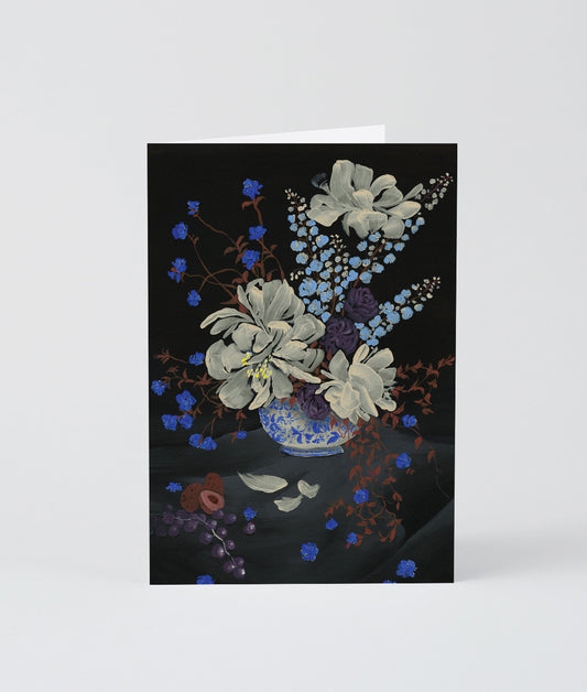 Blue Bouquet Art Card