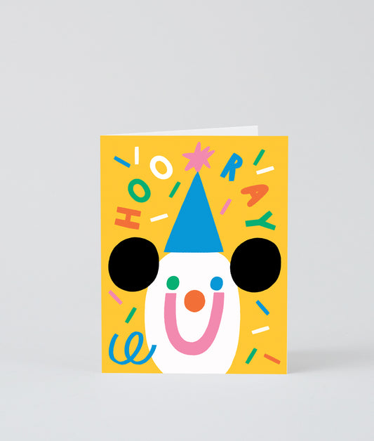 Hooray Confetti Kids Greetings Card